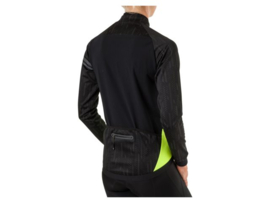 AGU Essential Hi-vis dames winter fietskledingset - zwart/fluor