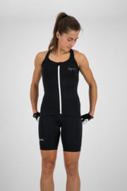 Rogelli Twist dames fiets tanktop – zwart/wit