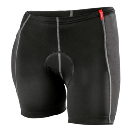 Löffler Elastic dames fietsonderbroek - zwart