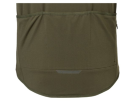 AGU Essential Thermo fietsshirt lange mouwen - army green