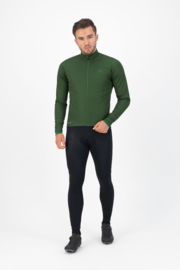 Rogelli Essential winter fietskledingset - zwart/groen