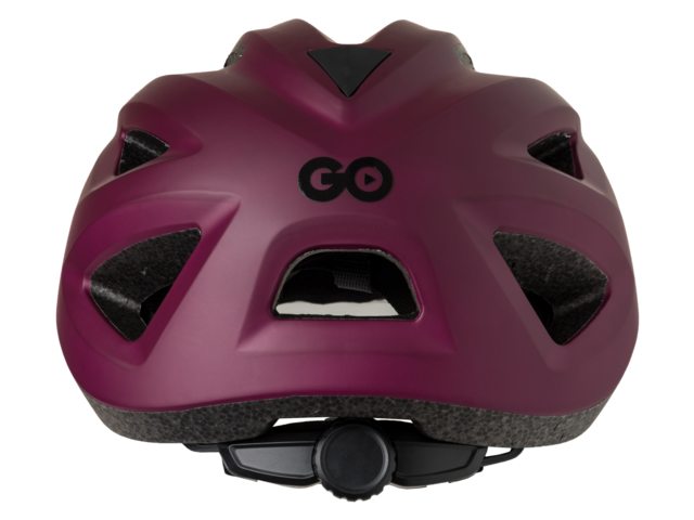 AGU Go kinder fietshelm - bordeaux