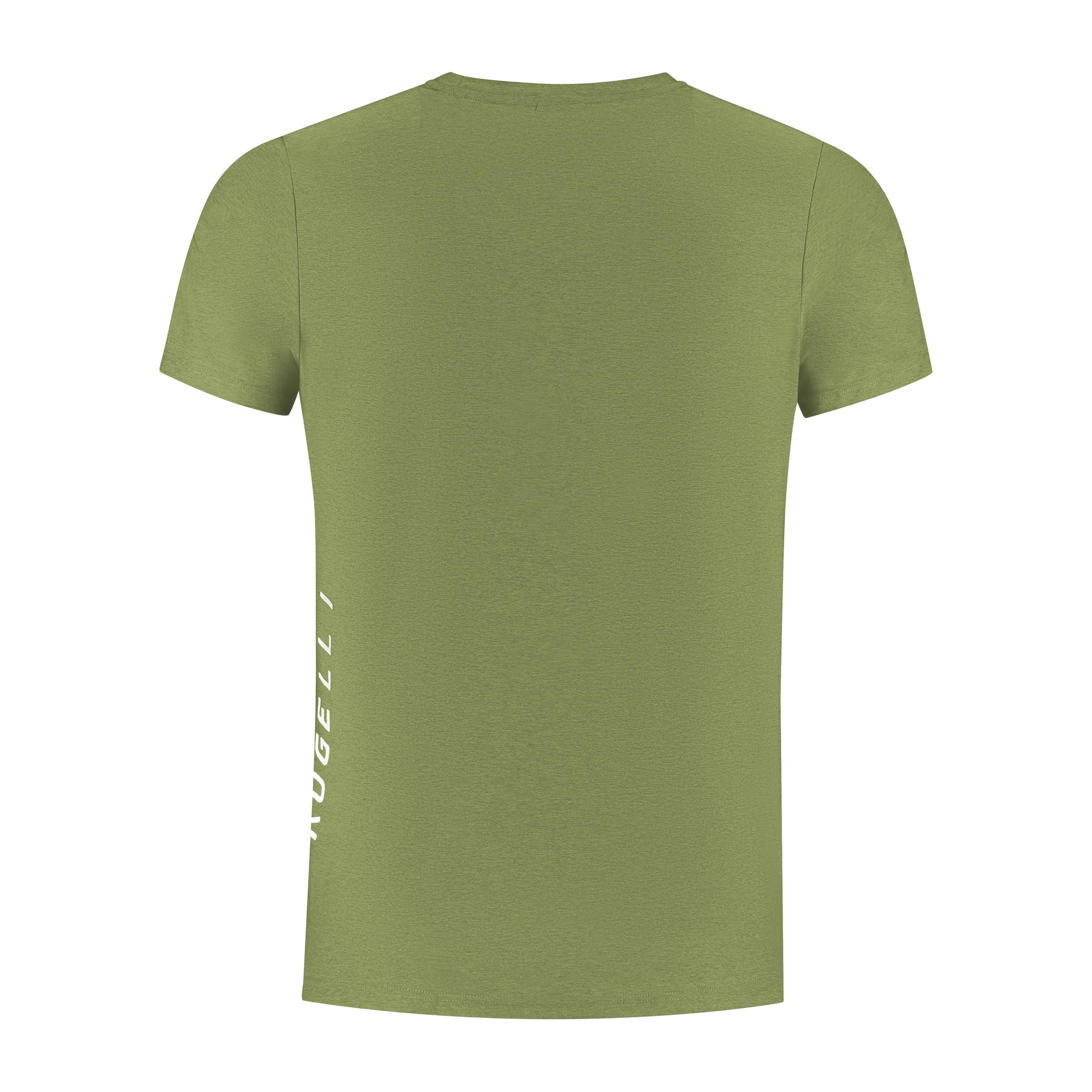 Rogelli Essential hardloopshirt heren korte mouw - groen