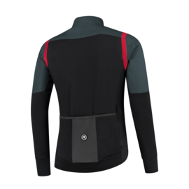 Rogelli Infinite heren winter fietsjack - grijs/zwart/rood