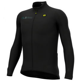 Alé Solid Fondo 2.0 heren fietsshirt lange mouwen - zwart