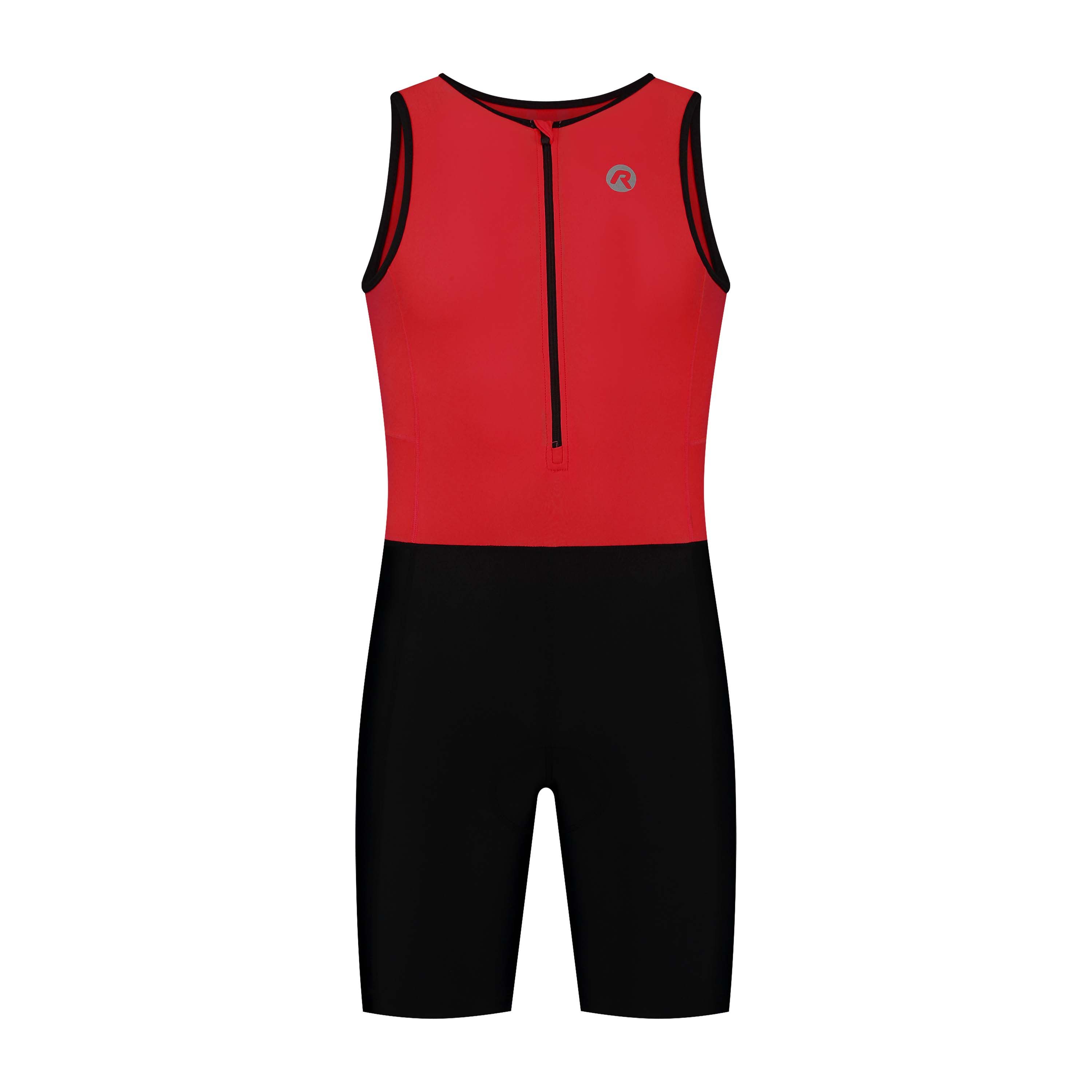 Rogelli kinder triathlon suit - rood/zwart