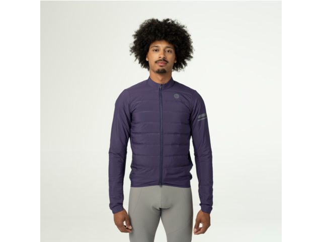 AGU Padded Performance heren winter fietsjack - purple rain