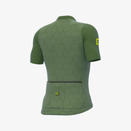 Alé Solid Cross fietsshirt korte mouwen - groen