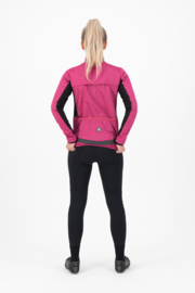 Rogelli Barrier/Nero dames winter fietskledingset - roze/zwart