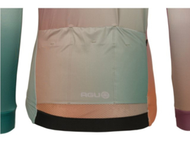 AGU Gradient dames fietsshirt lange mouwen - mystic green
