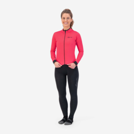 Rogelli Essential/Liona dames winter fietskledingset - roze/zwart