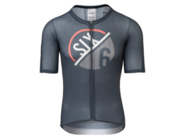 AGU SIX6 High Summer fietsshirt korte mouwen - charcoal