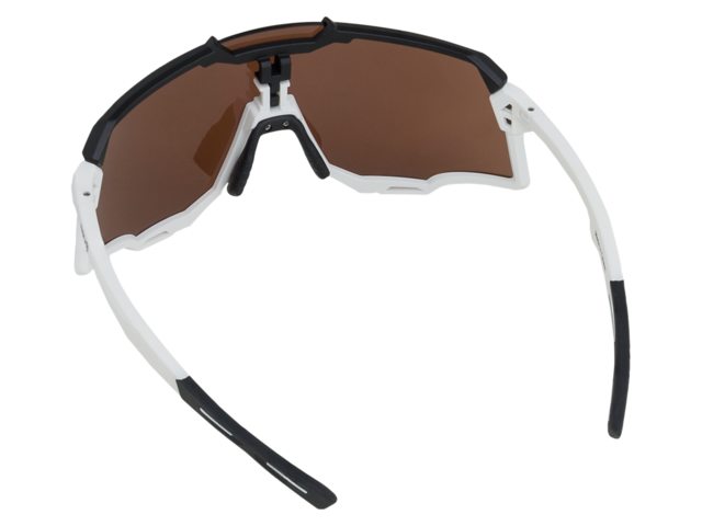AGU Dynamic Blue HDII fietsbril - wit/zwart