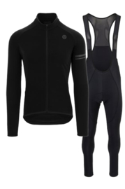 AGU Essential Thermo winter fietskledingset - zwart