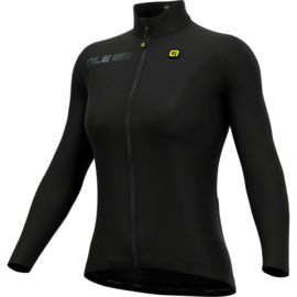 Alé Solid Fondo 2.0 dames fietsshirt lange mouwen - zwart