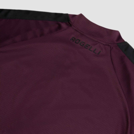 Rogelli Explore heren fietsshirt lange mouwen - bordeaux