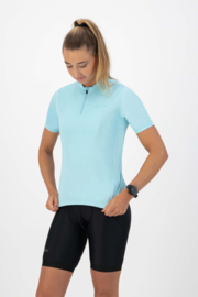 Rogelli Core dames fietskledingset – lichtblauw/zwart