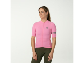 AGU Performance Solid  dames fietsshirt korte mouwen - kawaii pink