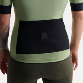 Rogelli Signature dames fietsshirt korte mouwen - groen