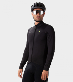 Alé Solid Fondo 2.0 heren fietsshirt lange mouwen - zwart