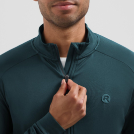 Rogelli Essential II heren fietsshirt lange mouwen - blauw