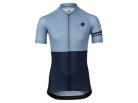 AGU Duo kinder fietsshirt korte mouwen - blauw