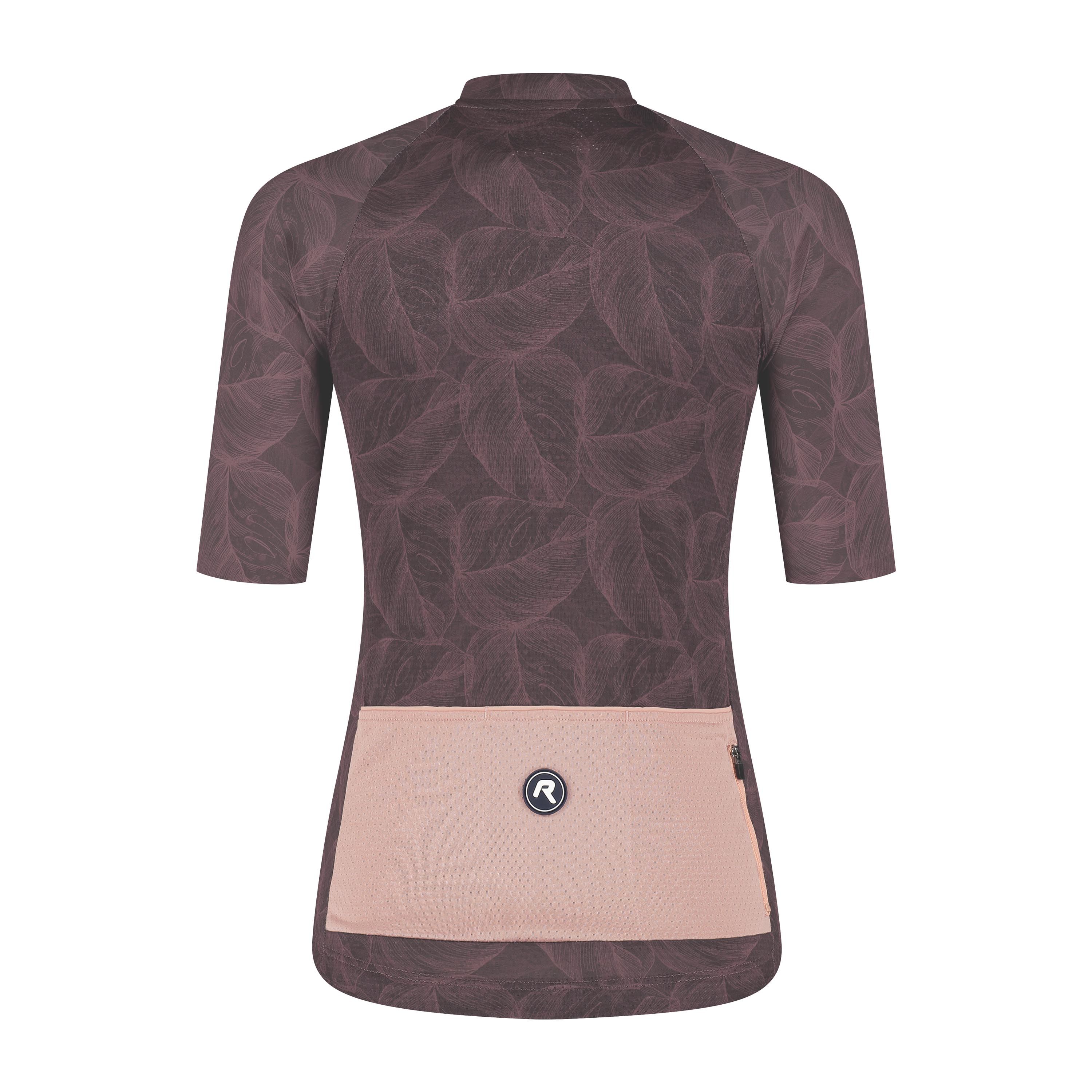 Rogelli Essential II Graphic dames zomer fietskledingset - rood/coral/zwart