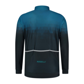 Rogelli Sphere heren winter fietsjack - zwart/blauw