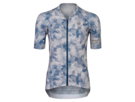 AGU Performance High Summer dames fietsshirt korte mouwen - steel blue