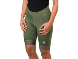 AGU Essential Prime II korte dames fietsbroek - legergroen