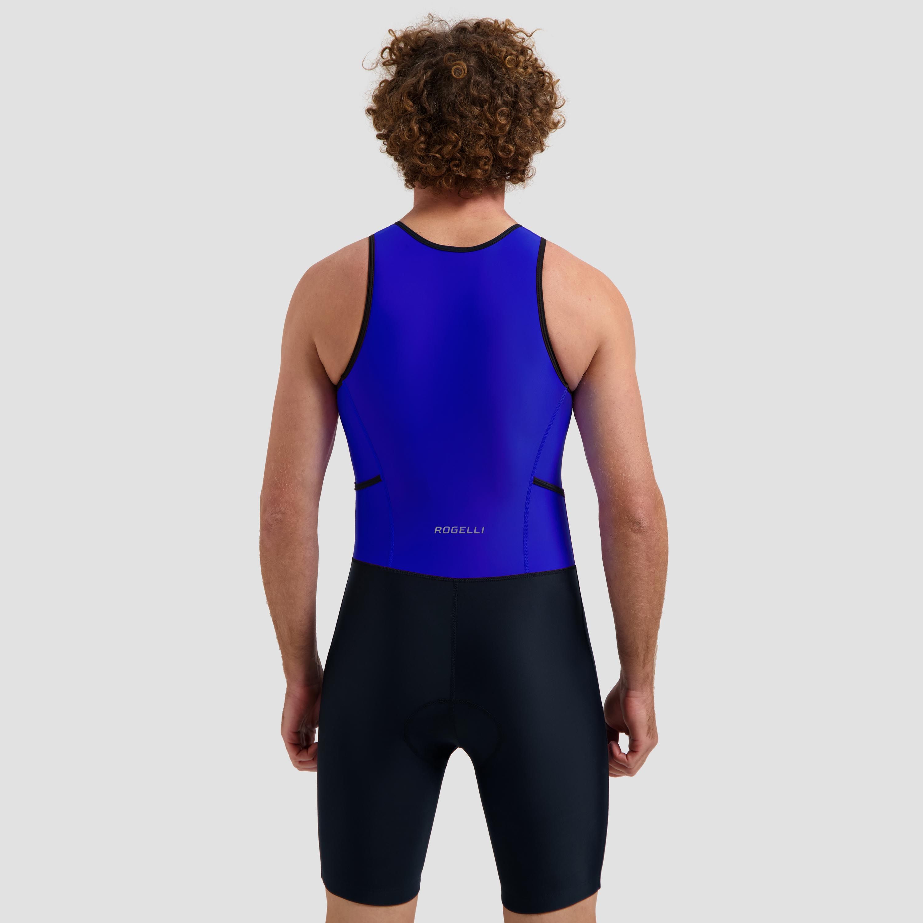 Rogelli Florida triathlon suit - zwart/blauw