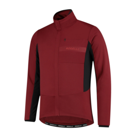 Rogelli Barrier heren winter fietsjack - bordeaux