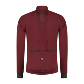 Rogelli Essential heren winter fietsjack - bordeaux