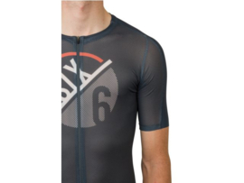 AGU SIX6 High Summer fietsshirt korte mouwen - charcoal