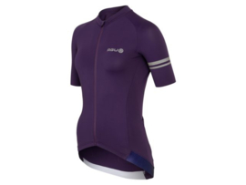 AGU Performance Solid  dames fietsshirt korte mouwen - purple velvet