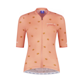 Rogelli Fruity/Ultracing dames fietskledingset - coral/zwart