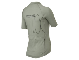AGU SIX6 Merino dames fietsshirt korte mouwen - Highland green