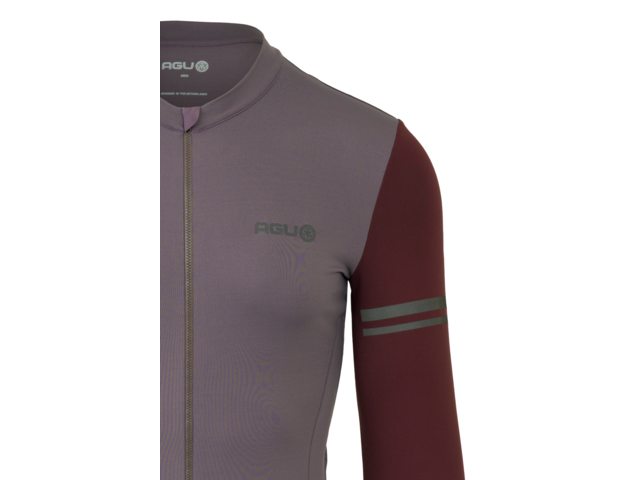 AGU Performance Colorblock heren fietsshirt lange mouwen - viaggio