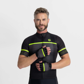 Rogelli Hero II zomer fietshandschoenen – zwart/fluor