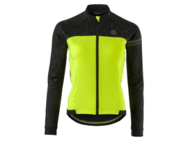 AGU Essential Hi-vis dames winter fietskledingset - zwart/fluor