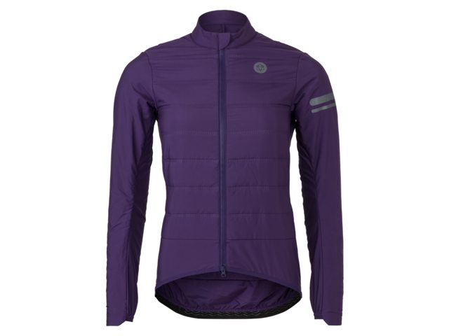 AGU Padded Performance dames winter fietsjack - purple rain