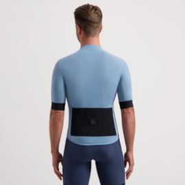 Rogelli Signature heren fietsshirt korte mouwen - blauw