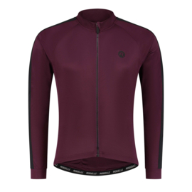 Rogelli Explore heren fietsshirt lange mouwen - bordeaux