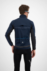 Rogelli Barrier heren winter fietsjack - blauw