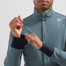 Rogelli Distance II heren winter fietsjack - blauw