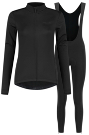 Rogelli Core dames winter fietskledingset - zwart