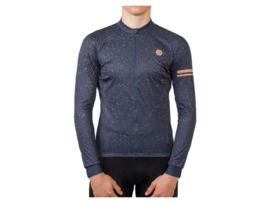 AGU Splatter fietsshirt lange mouwen - cadetto