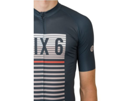 AGU SIX6 Classic III  fietsshirt korte mouwen - charcoal
