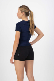 Rogelli Essential hardloopshirt dames korte mouw - blauw