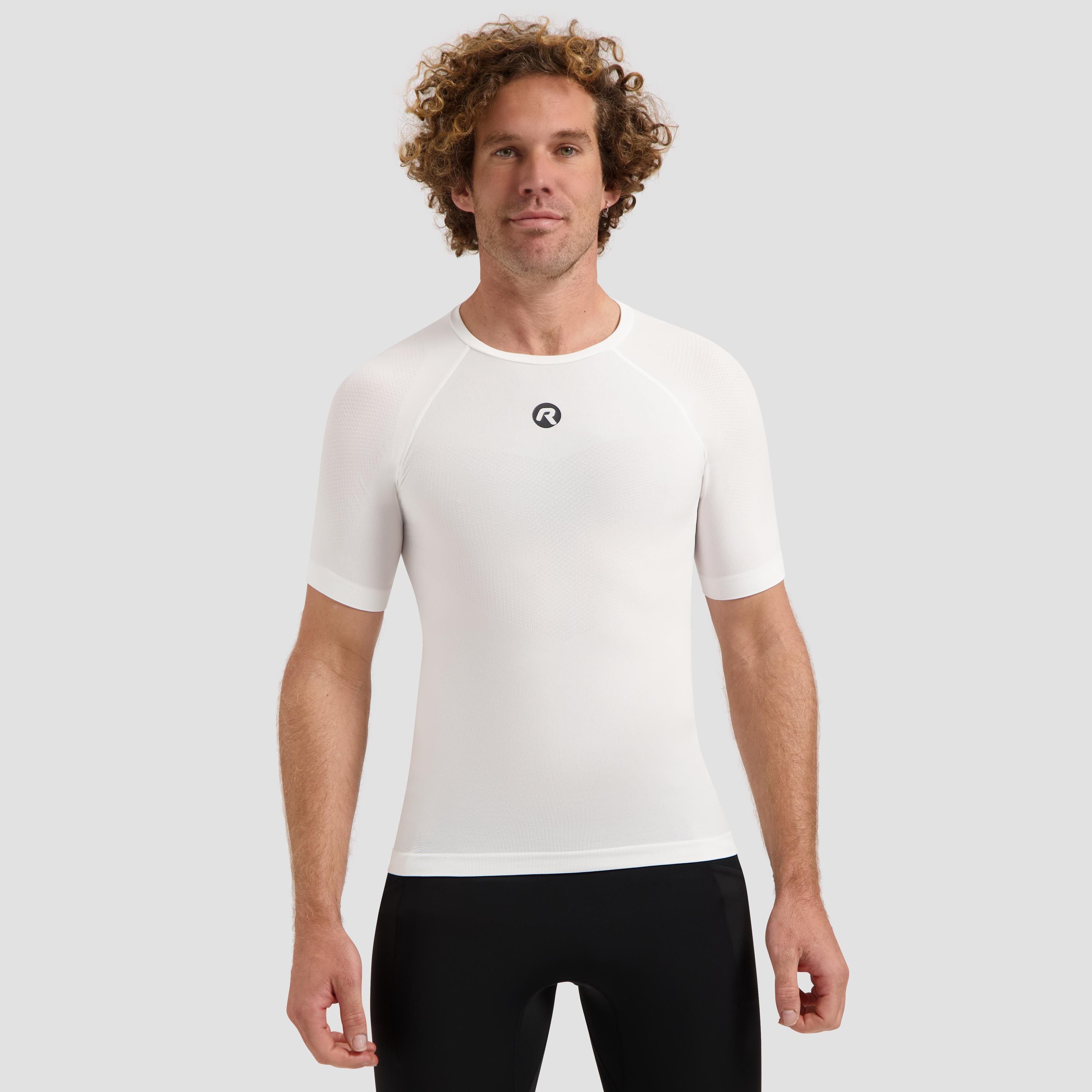 Rogelli Core ondershirt korte mouwen - wit - 2 pack